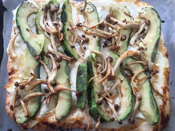 きのこピザ